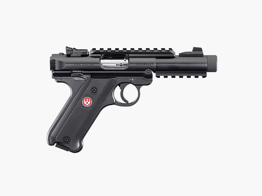 Ruger MK IV Tactical 4.4'' noir .22lr