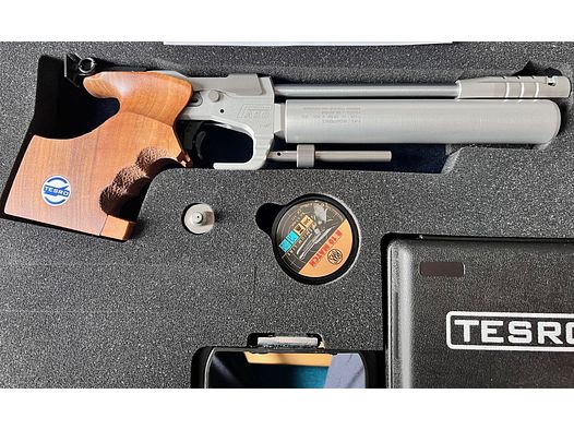 Luftpistole Tesro PA 10-2 Pro Links inkl. Koffer und Zubehör wie neu