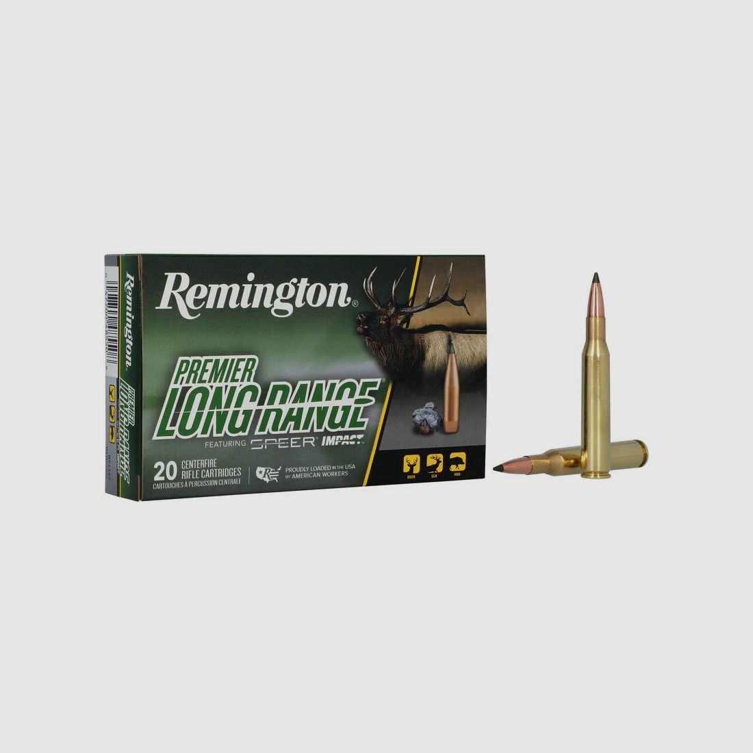 Remington Long Range .270 Win. 150GR Speer Impact 20 cartouches