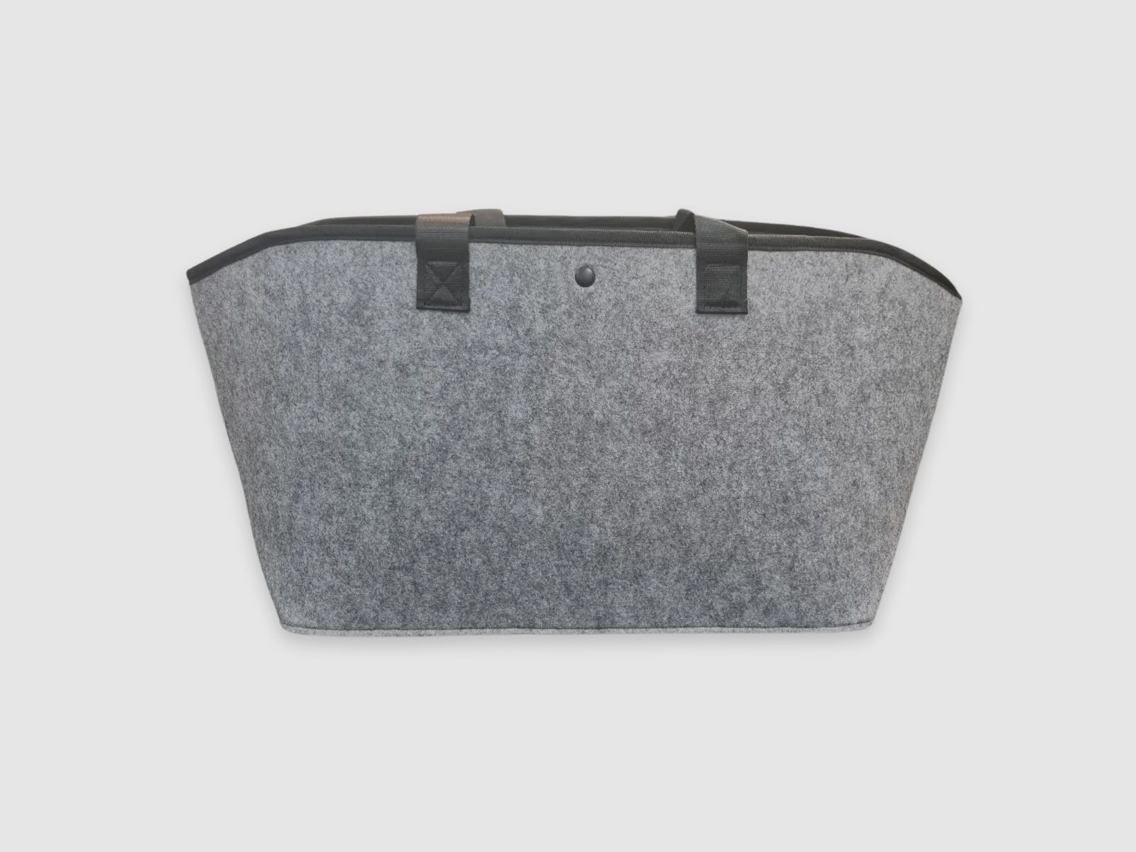 Felt bag with deer emblem