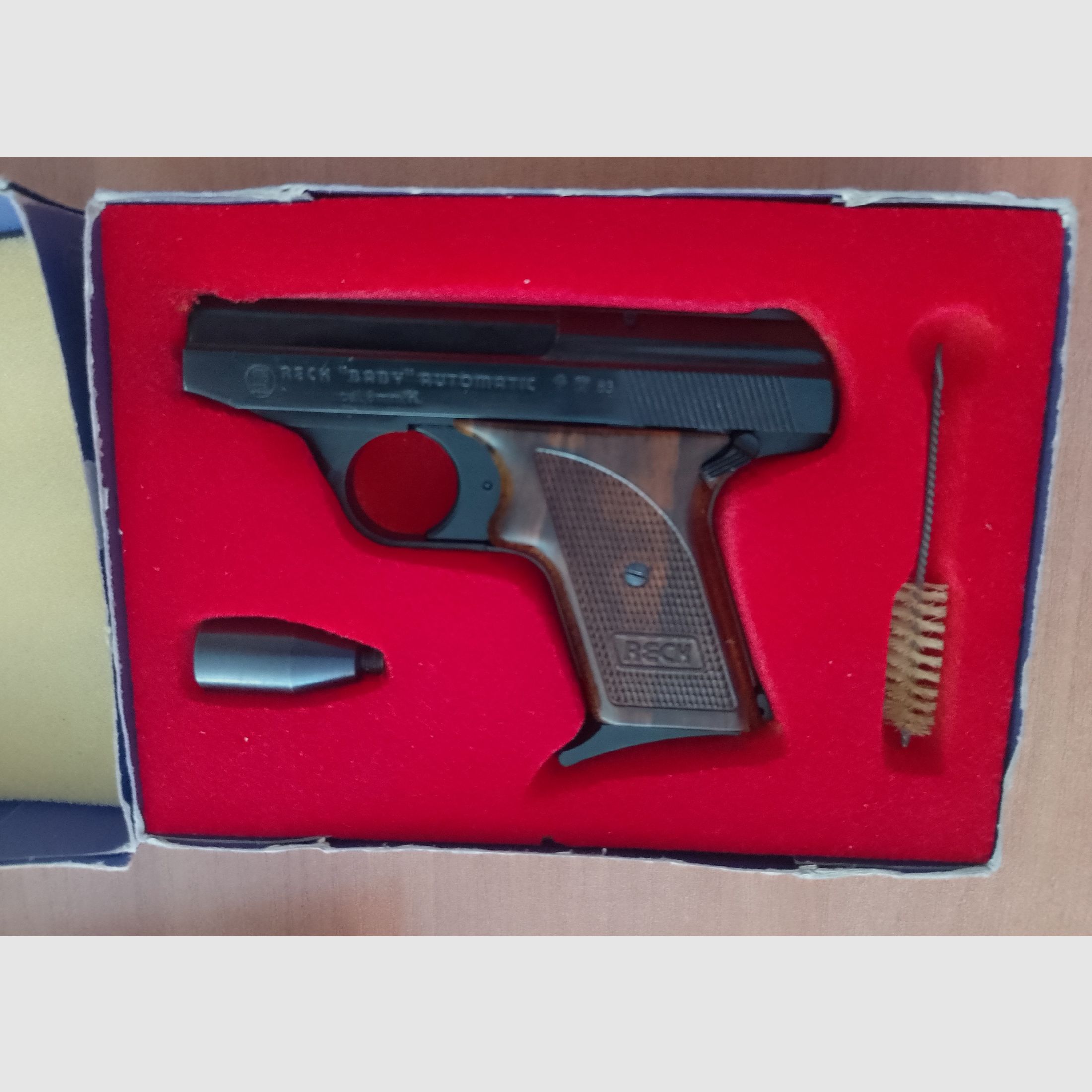 Reck Baby 8 mm blank in PTB 215 with accessories in the original packaging!, image 1 of 7