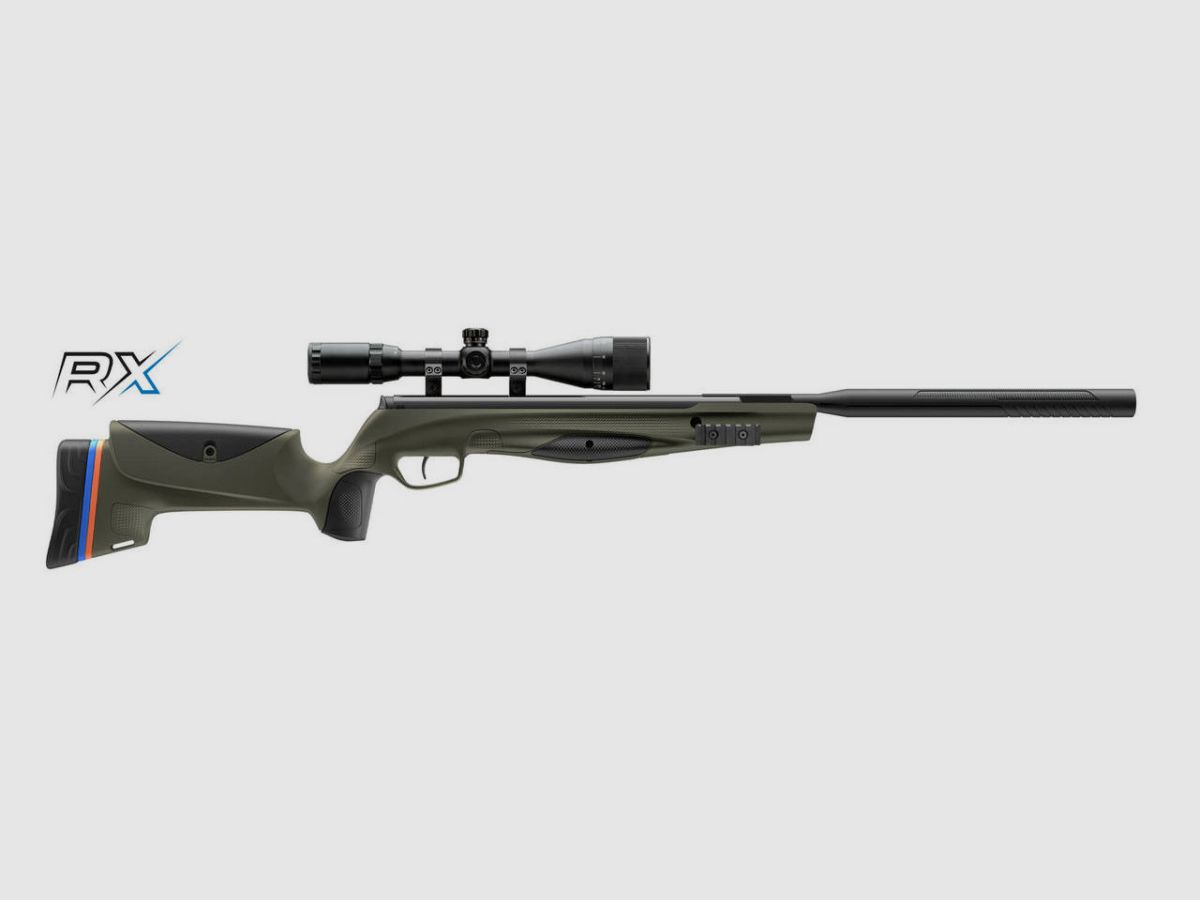 CARA AIR STOEGER RX20 TAC SCHALLDÄMPFER Kal.4,5 19,9J KOMBO 3-9X40 GRÜN RXT0021G