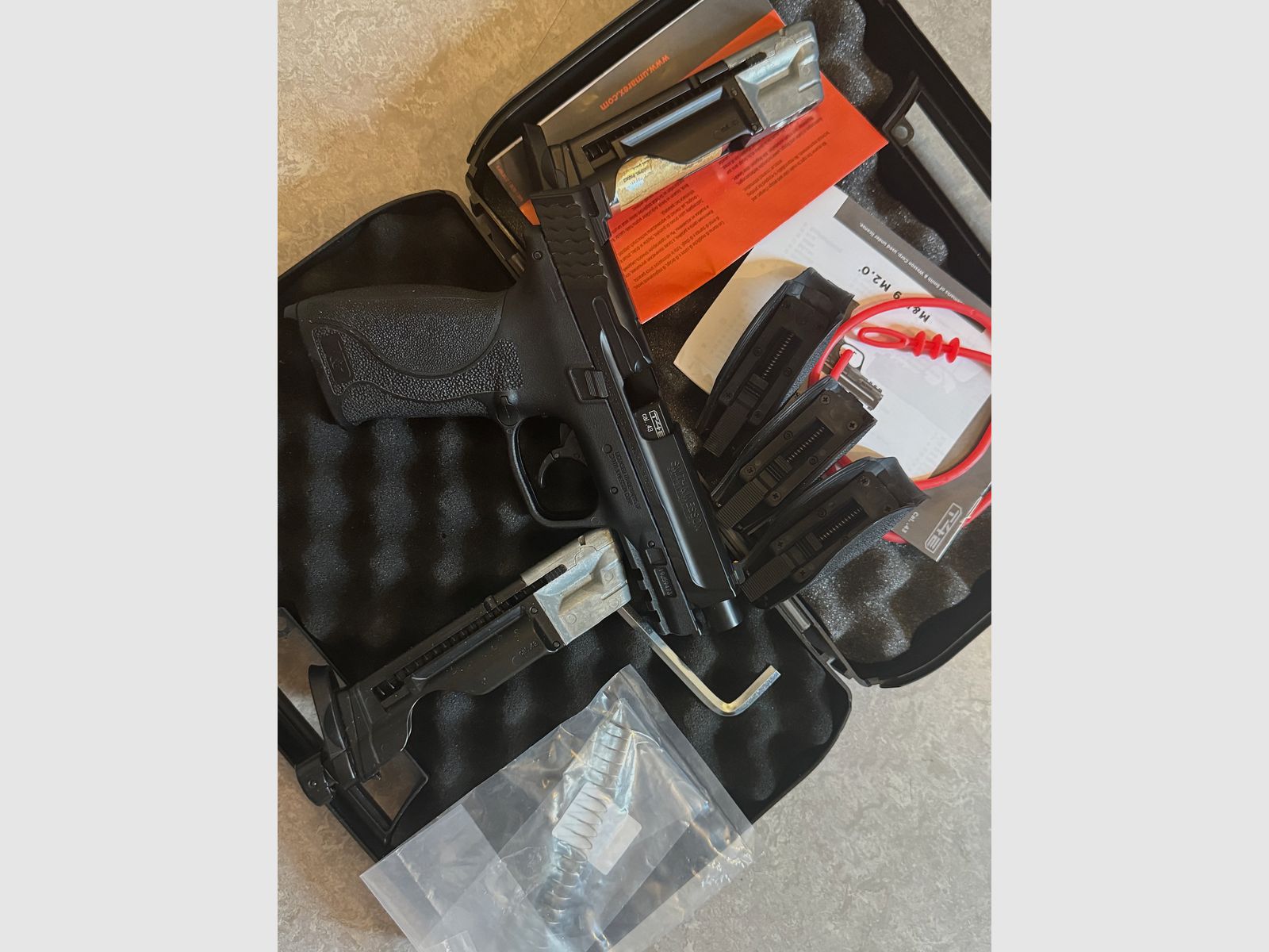 T4E Smith & Wesson M&P9 2.0 RAM cal. .43 inkl. Zubehörpaket