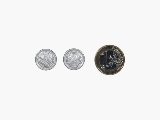 NVA NVA Schulterklappenknopf Alu 16mm 2er Pack