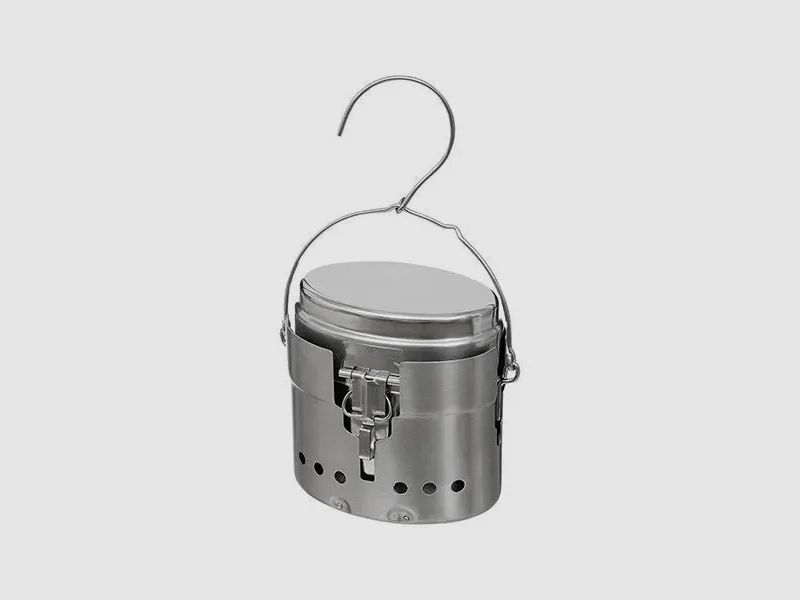 MFH Schwed. Kochset M40 3-teilig Edelstahl