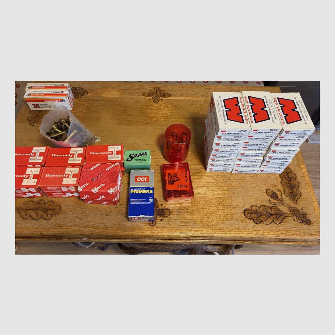 Marlin Model 375 including extensive reloading accessories! .375Win