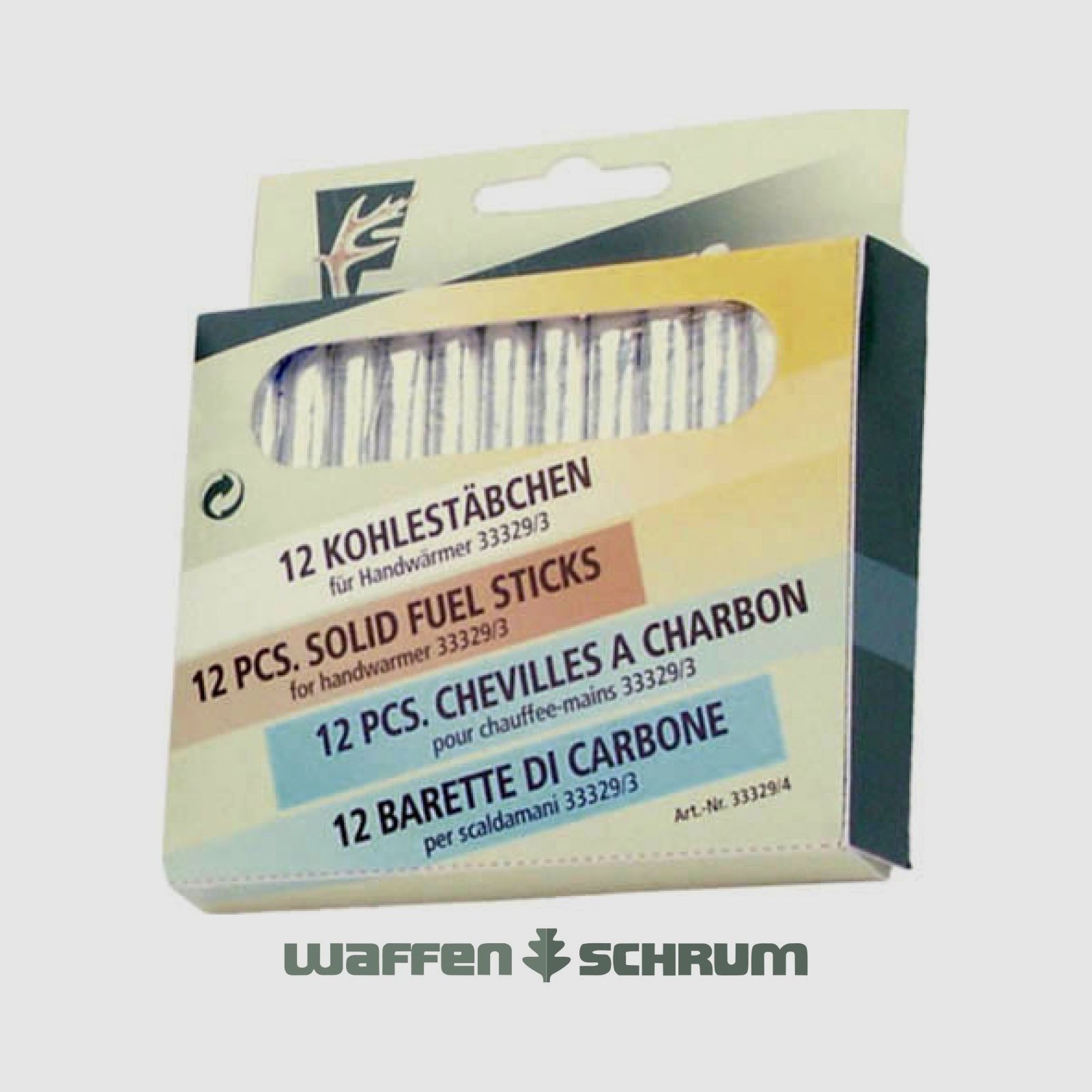 Fritzmann Heizstäbe für Taschenofen Modell Hot - 12er Pack