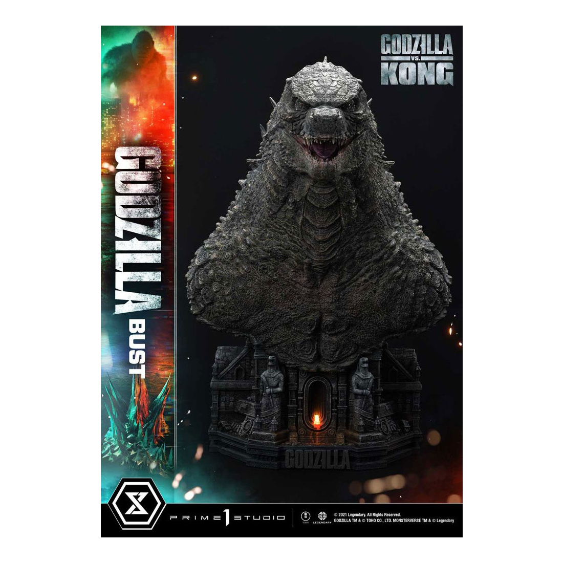 Godzilla vs Kong Büste Godzilla Bonus Version 75 cm | 43010
