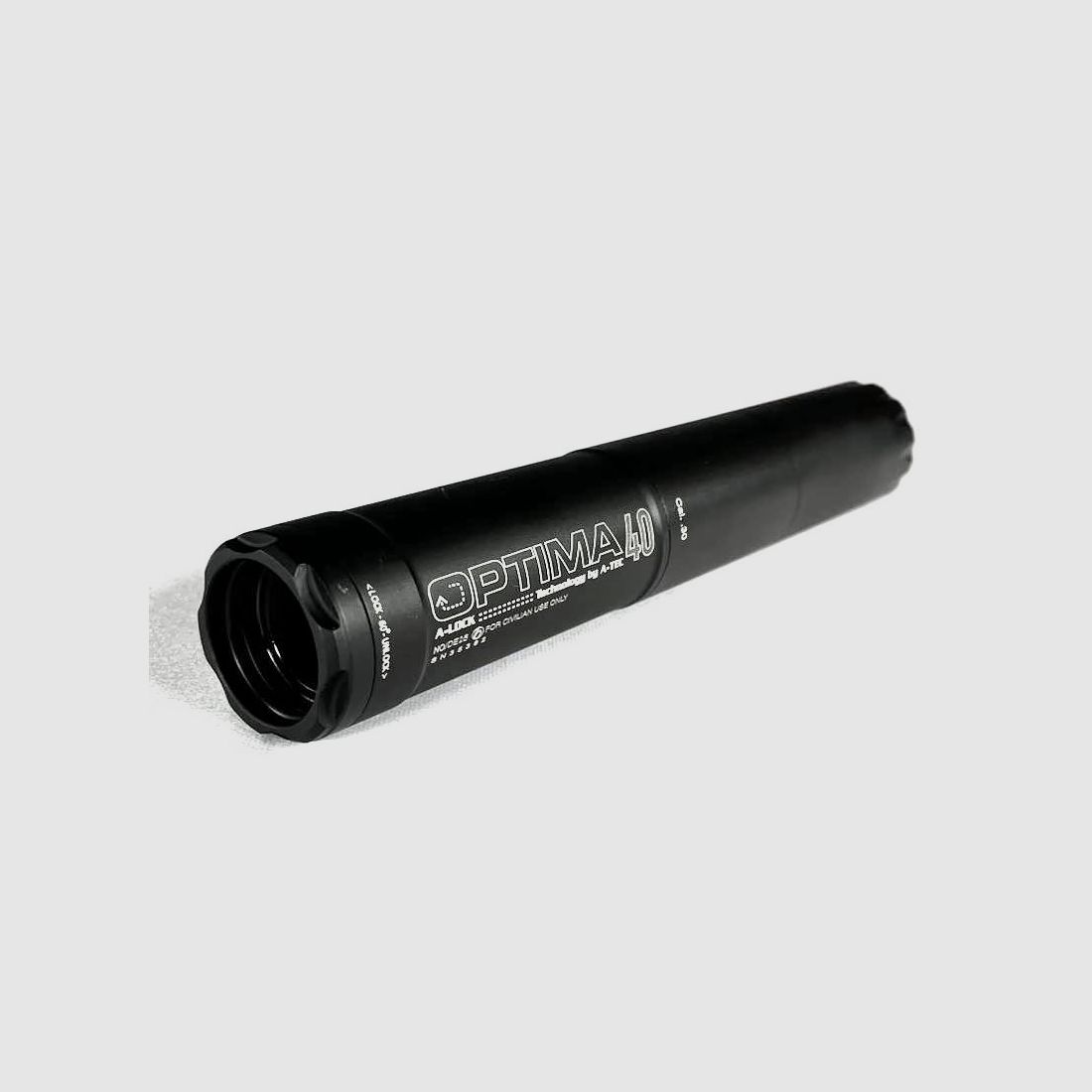 A-TEC OPTIMA 40, Overbarrel-Schalldämpfer für Kalibergruppe .30 (.308 Win. / .30-06)