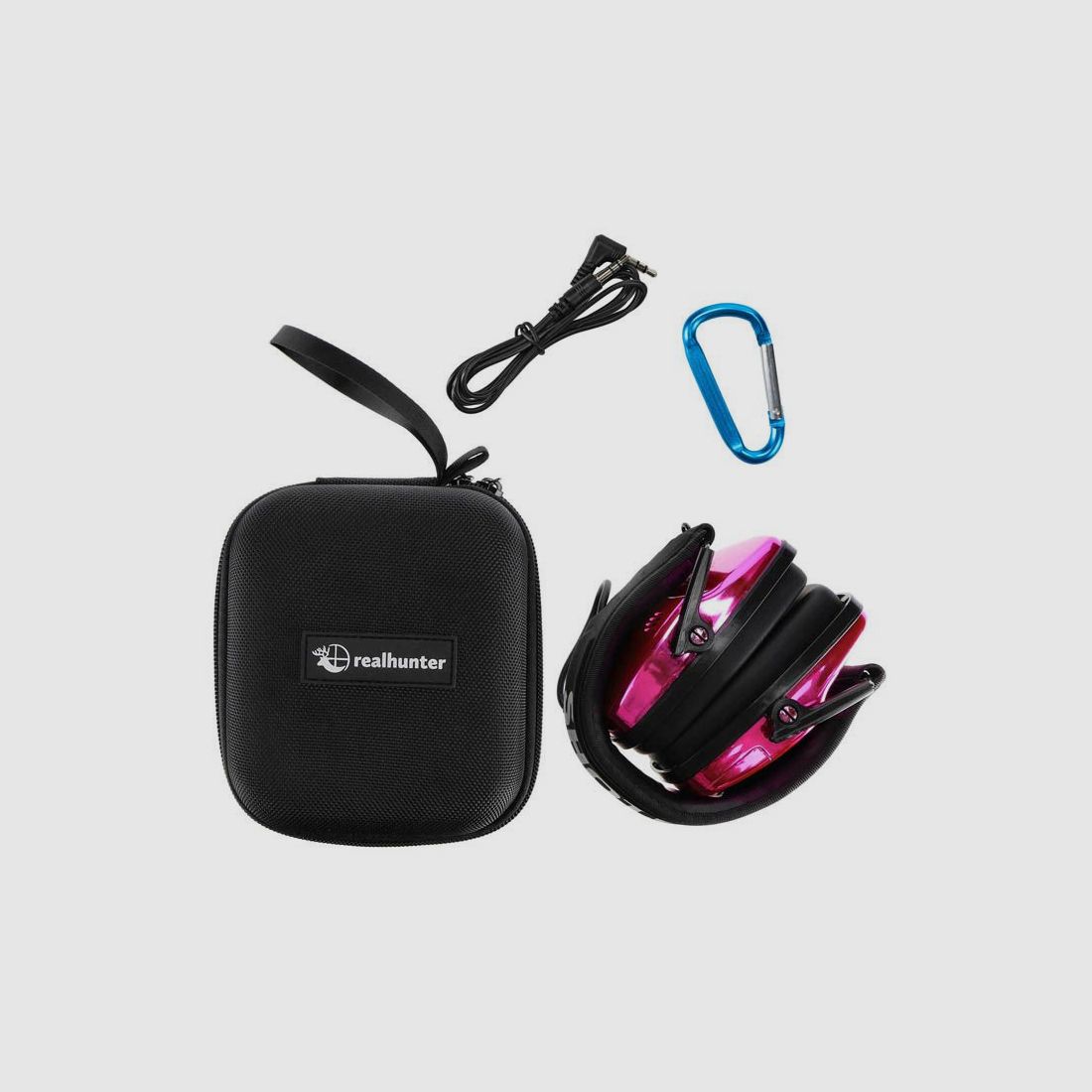 Actieve gehoorbeschermers REALHUNTER PROSHOT BT DEVIL PINK, afbeelding 4 van 7