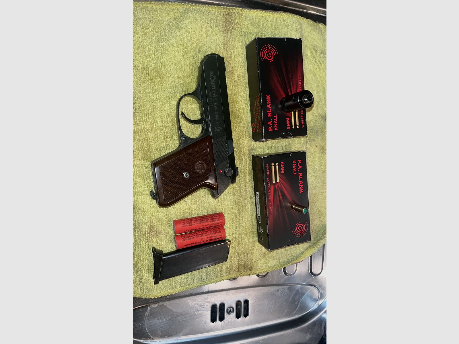 Schreckschuss Pistole Röhm GR9 8mm