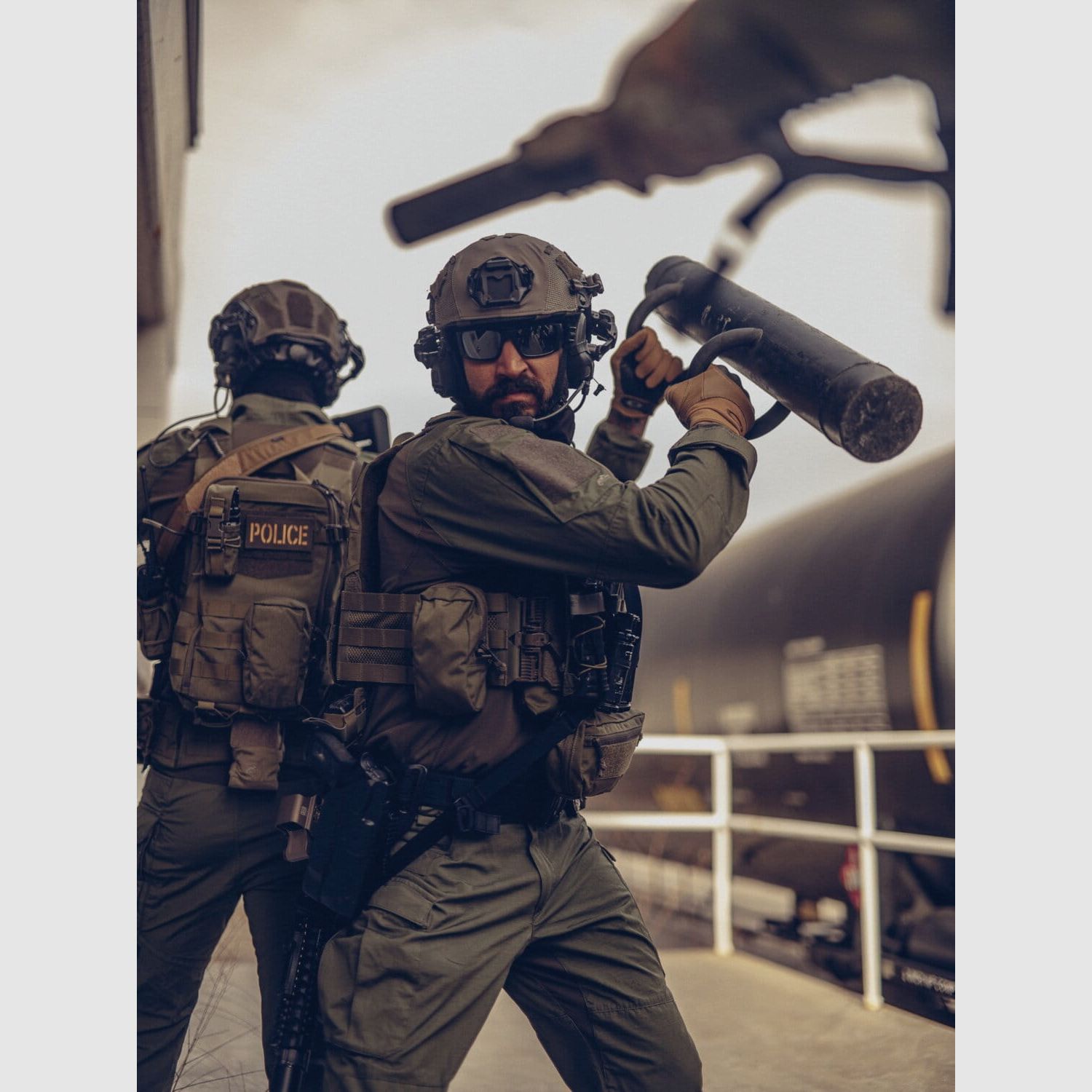 Helikon Combat Shirt Ripstop verde oliva L, imagen 10 de 11