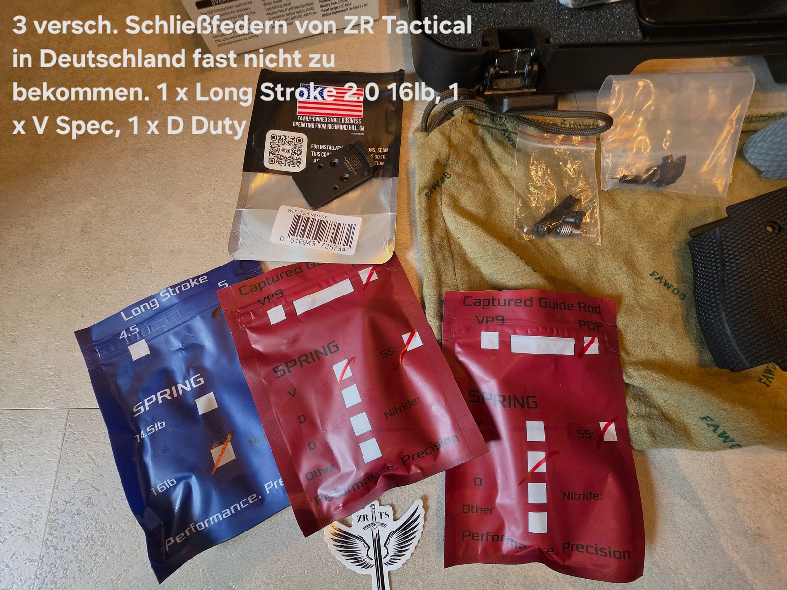 Walther PDP SF Match 5“ z Holosun 507COMP-GR i wieloma akcesoriami