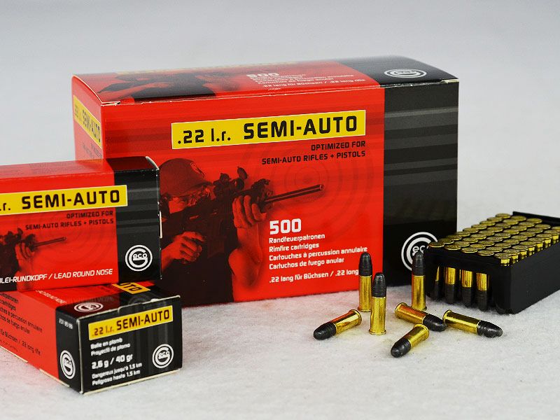 GECO .22 LR SEMI-AUTO 1 Opakowanie (500 strzałów po 0,099 €*)
