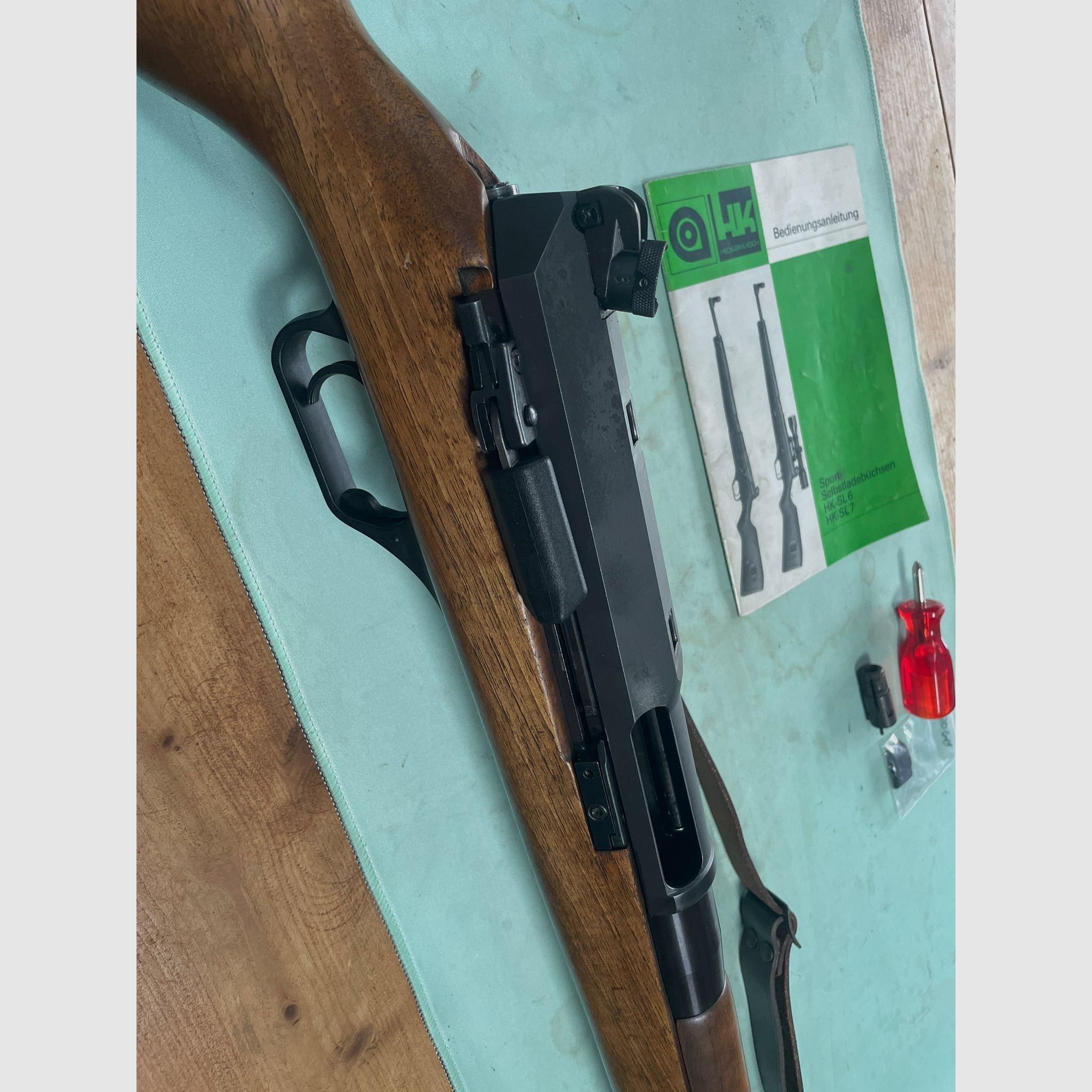 HK SL7 .308 Polygonlauf Halbautomat Holzschaft Heckler & Koch