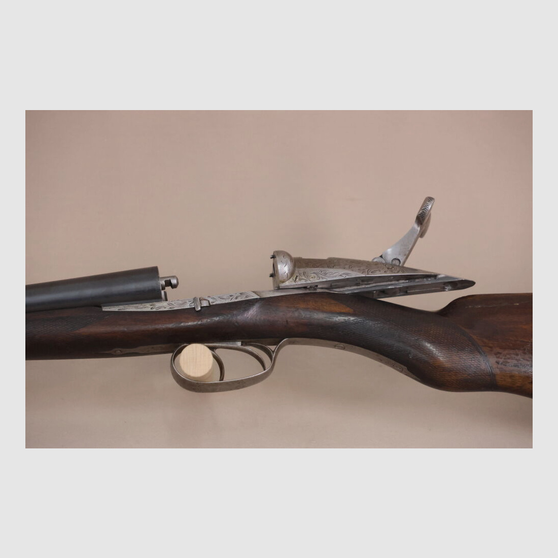 Darné; St. Etienne Side-by-Side Shotgun with Subtle Engraving