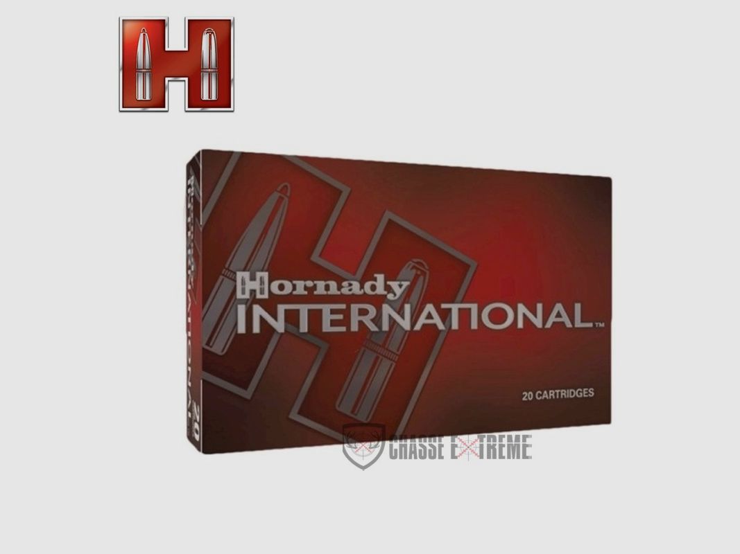 20 Patronen HORNADY International Kal. 8×57 Jrs 180gr Ecx