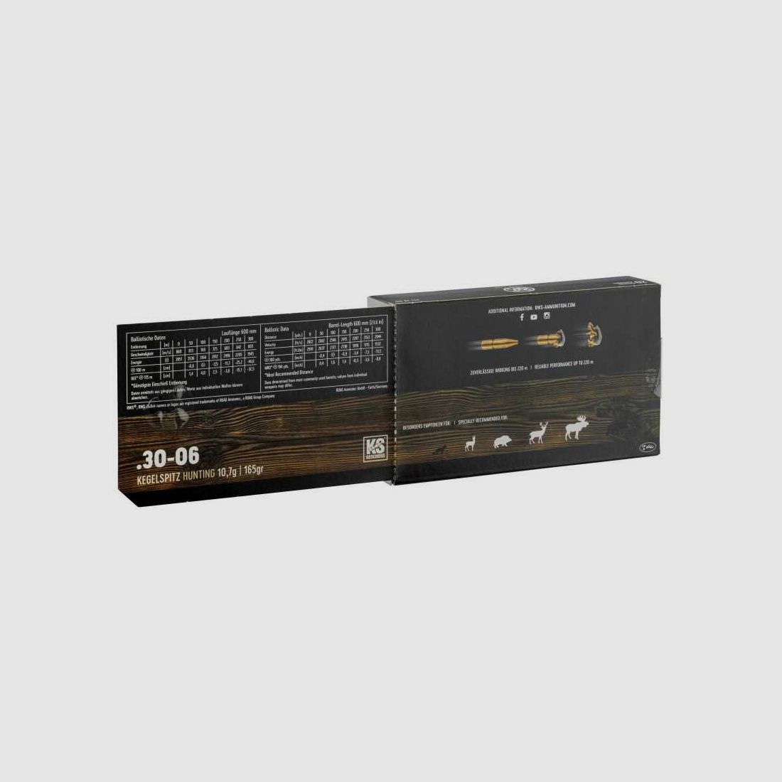 RWS 30-06 Springfield Spitzgeschoss KS 165 gr / 10,7 g - 165 gr / 10,7 g, Bild 4 von 10
