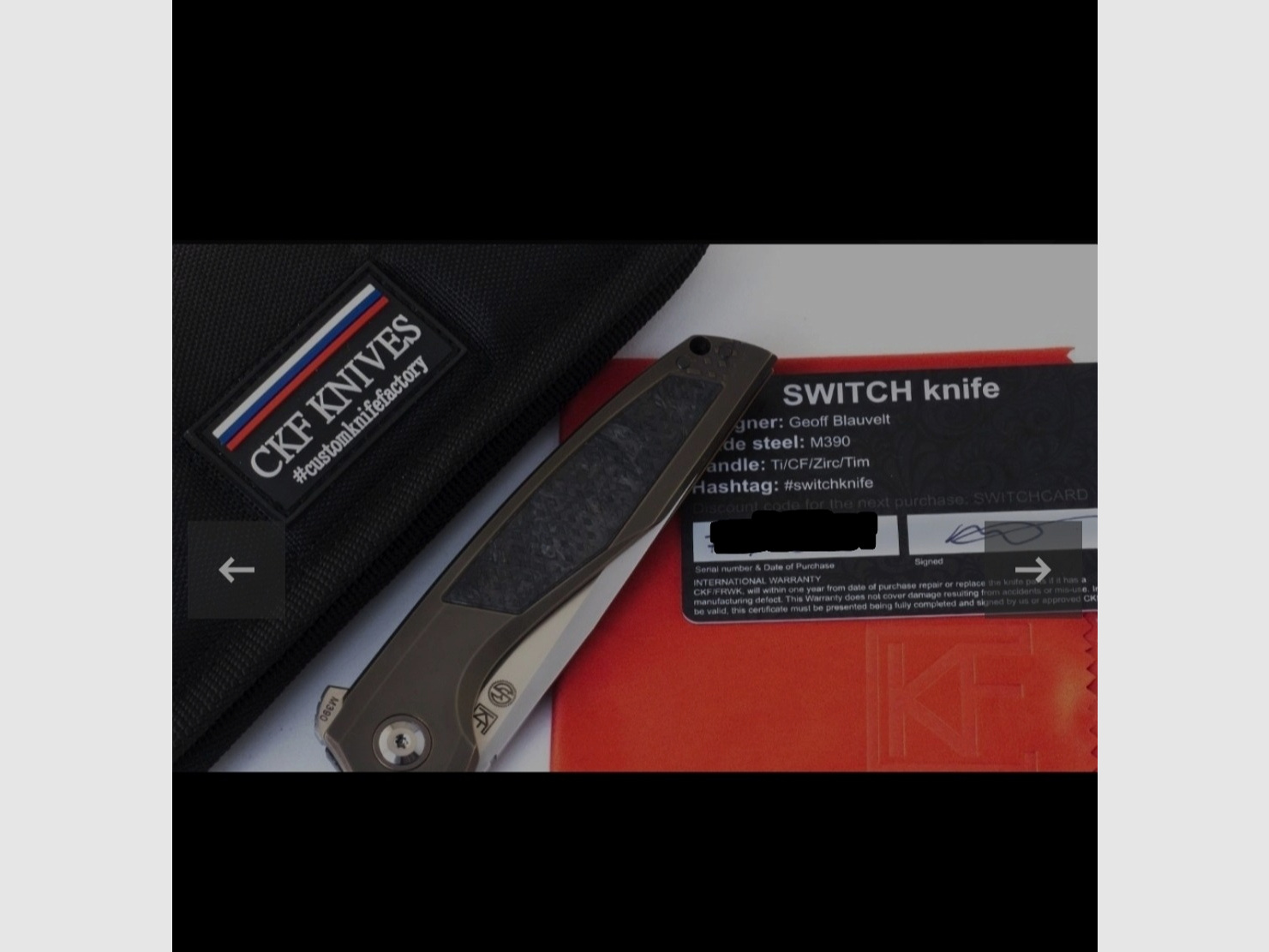 Custom Knife Factory (CKF)