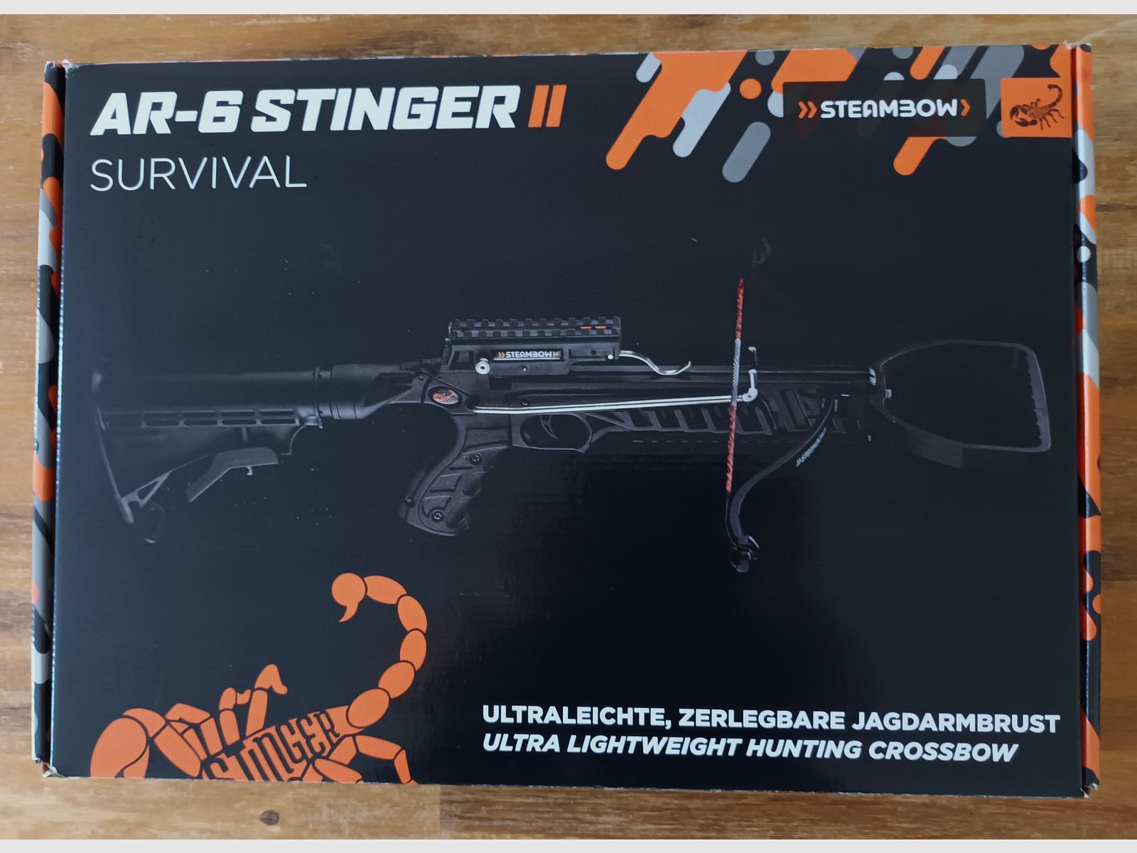 Steambow AR-6 Stinger 2 Survival Crossbow + Accessories