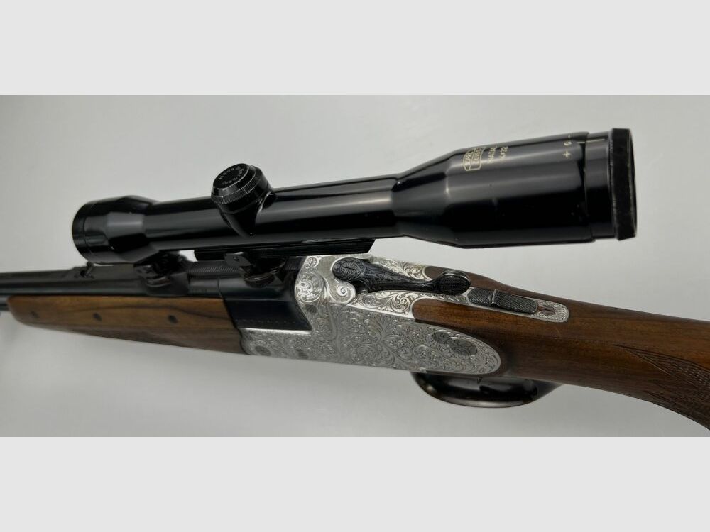 Krieghoff Ulm Seitenschloß Bockbüchsflinte