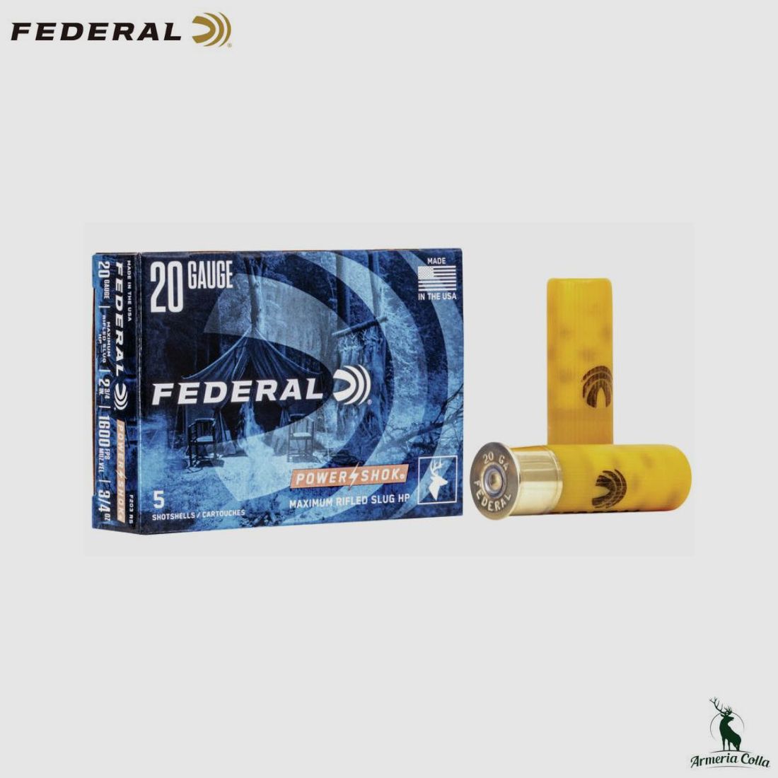 Federal Munition Geschoss Kal. 20