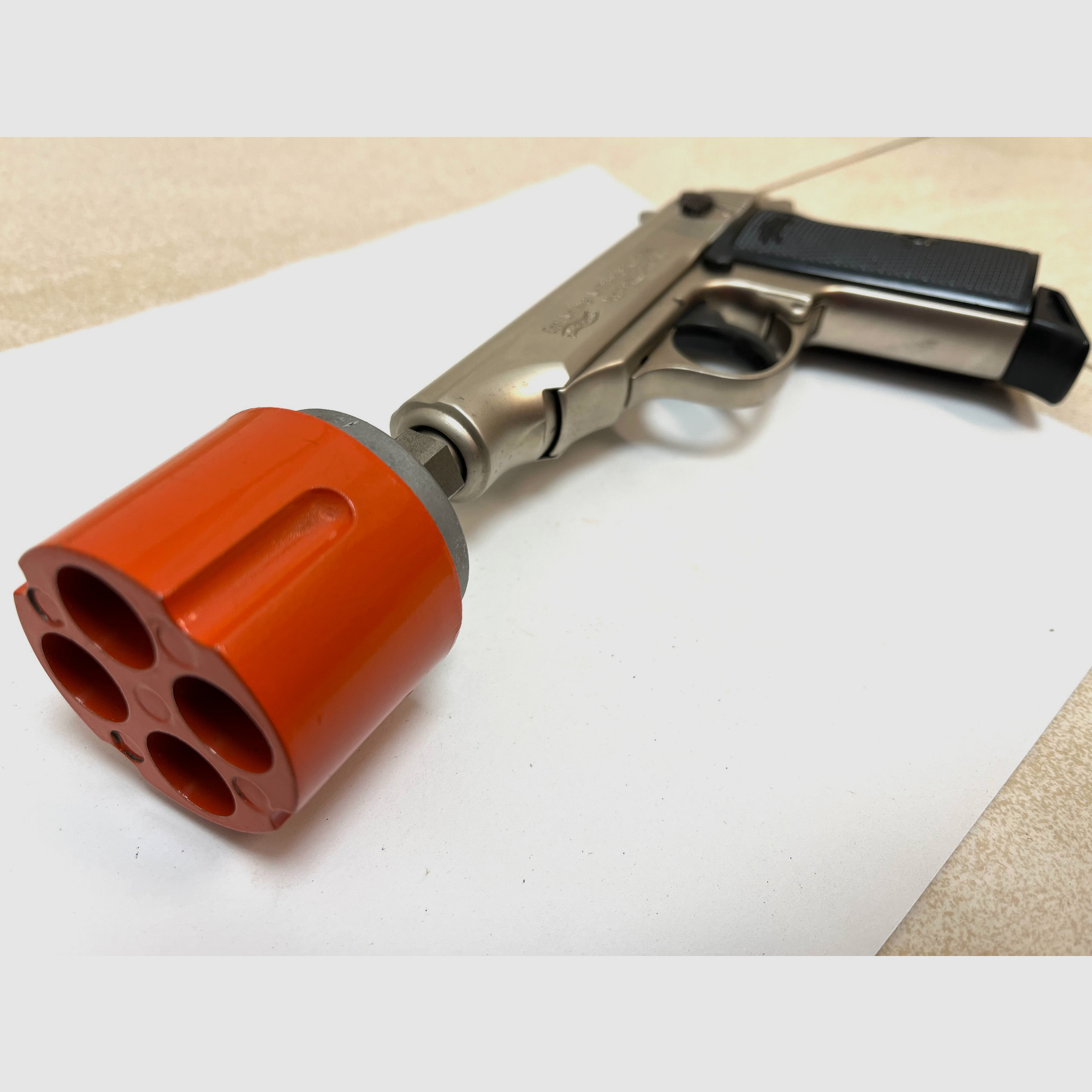 ••• Noris Multi - Signal 2000 - Multishooter + Zubehör für Schreckschusswaffen •••