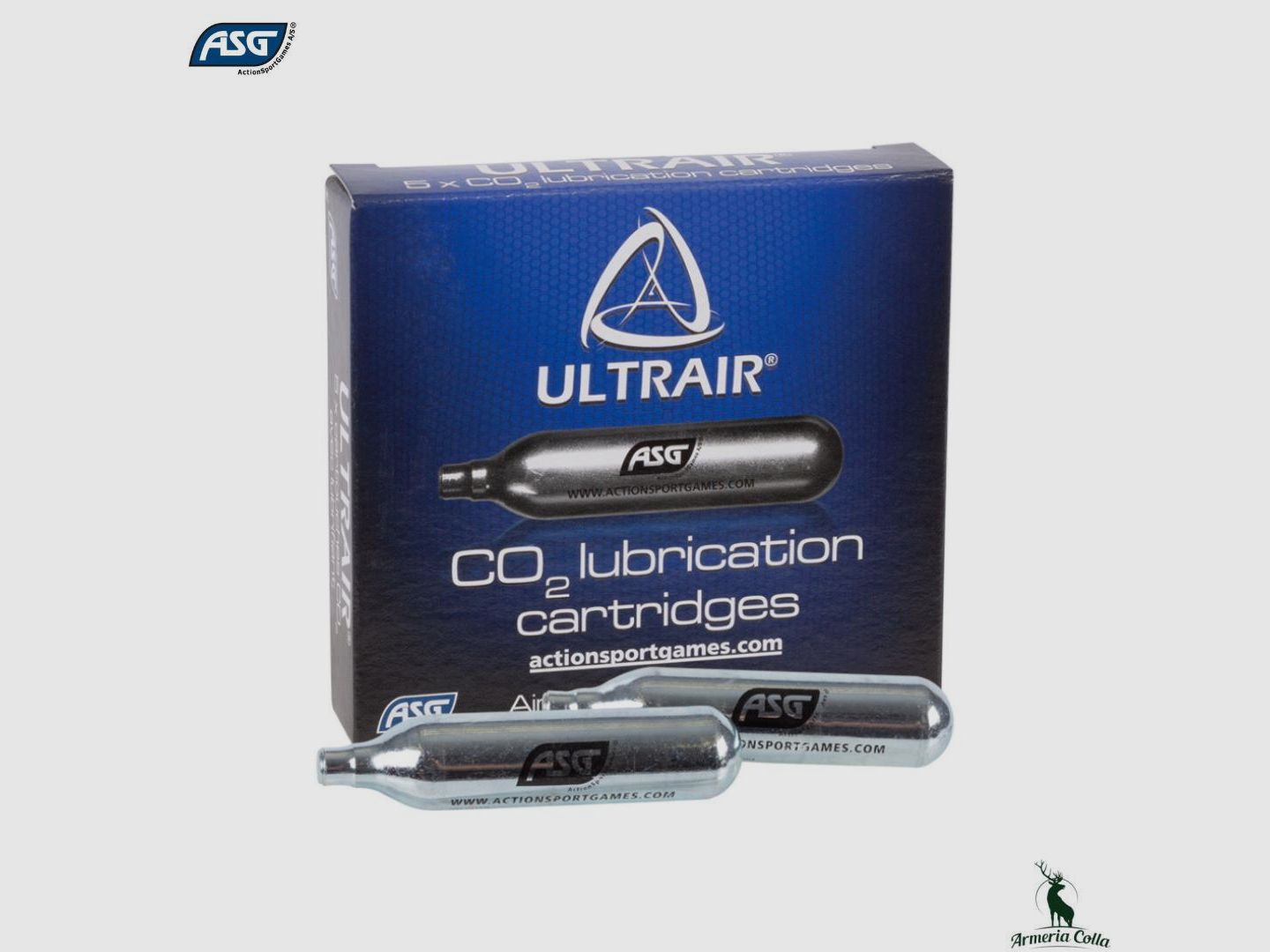 Asg Bomboletta Ultrair Smeermiddel met Siliconenolie Co2 12g.