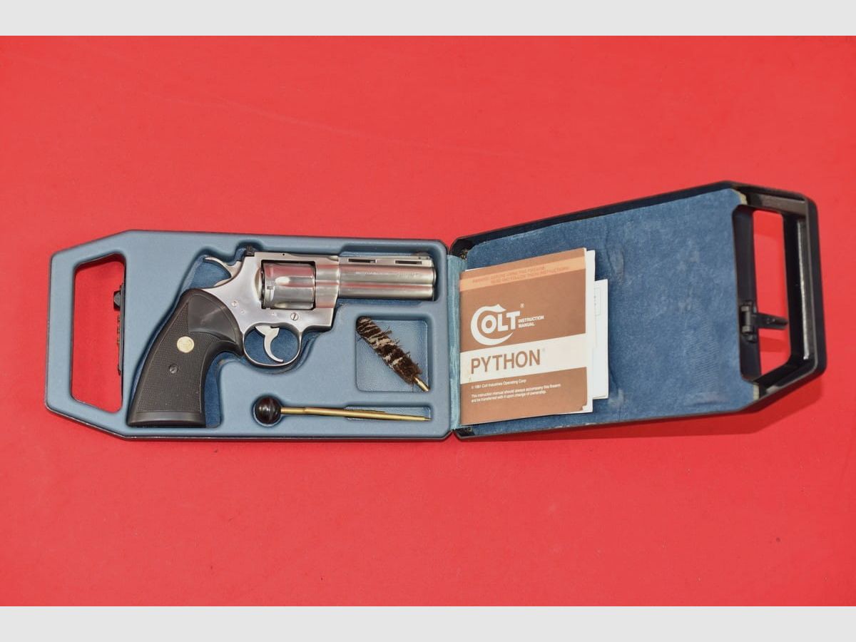 #7076 Revolver Colt Python, année 1987, cal. .357 Mag., image 1 sur 24