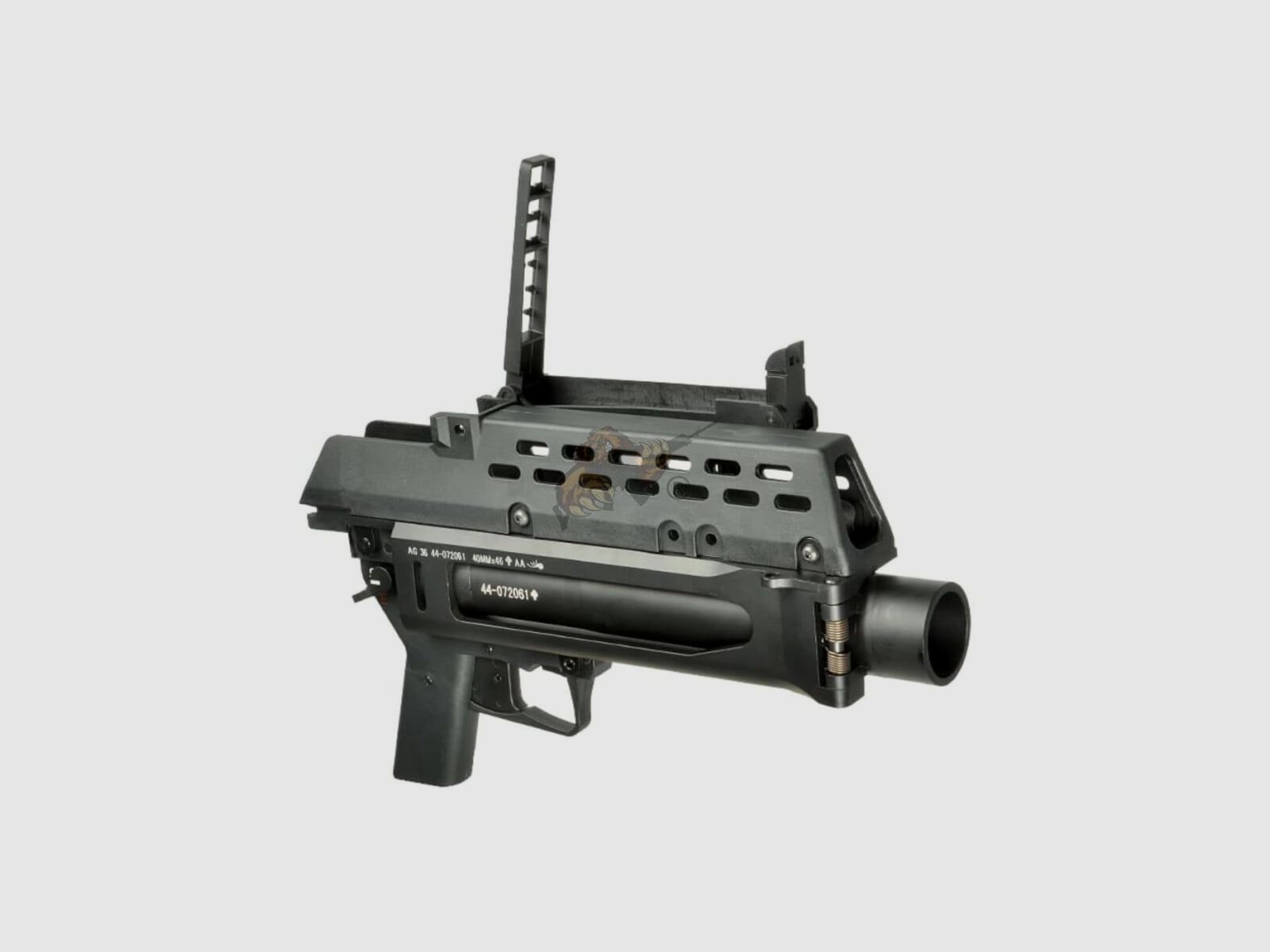 AG-36 Airsoft Granatnik w czarnym, zdjęcie 2 z 3