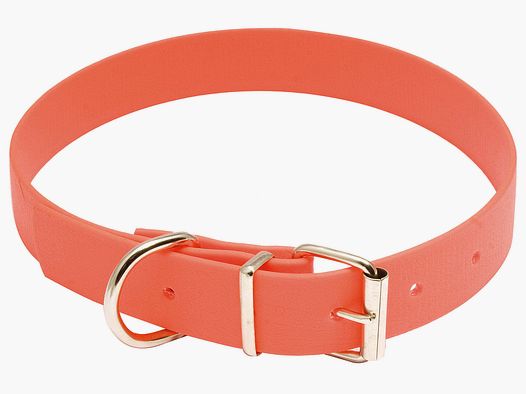 Biothane Halsband orange fluo 50cm X 1.9cm