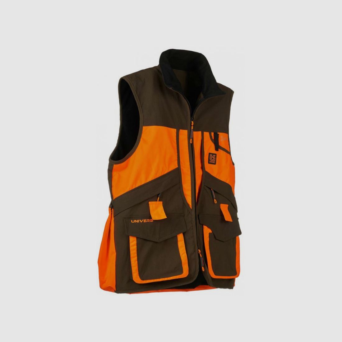 Gilet Univers grün und orange hohe Sichtbarkeit Modell Tortora Art. 93244 392, Bild 3 von 5