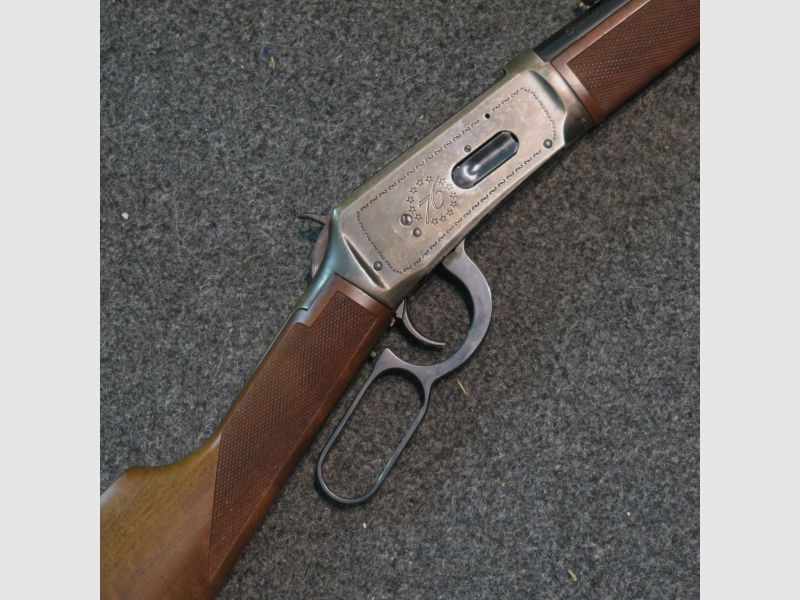 WINCHESTER 94 1894 UHR "BICENTENNIAL" 1776-1976 UNTERHEBELREPETIERBÜCHSE KAL. 30-30 WIN