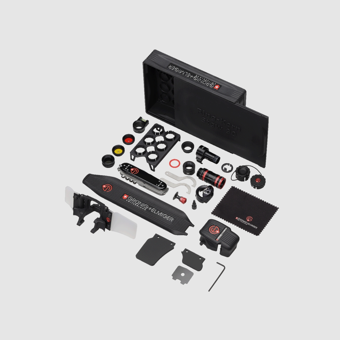 G+E – Stgw 90 Set-Box-Maxi+ DUO-Irisringkorn Farbfilterkassette / Irisblende / Augenblende, Bild 1 von 5