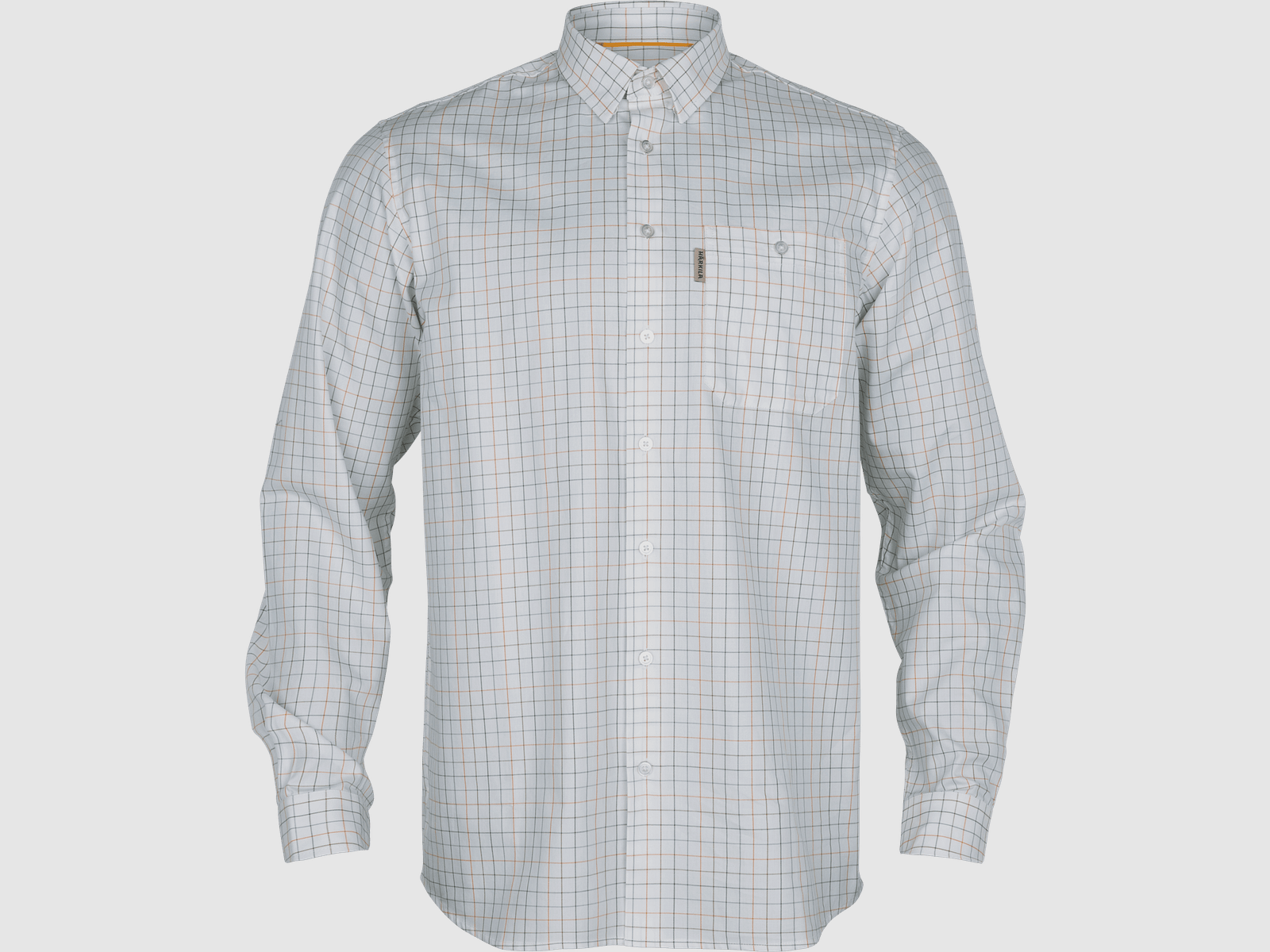 Härkila Portfield L/S Shirt Herr Mandarin check L
