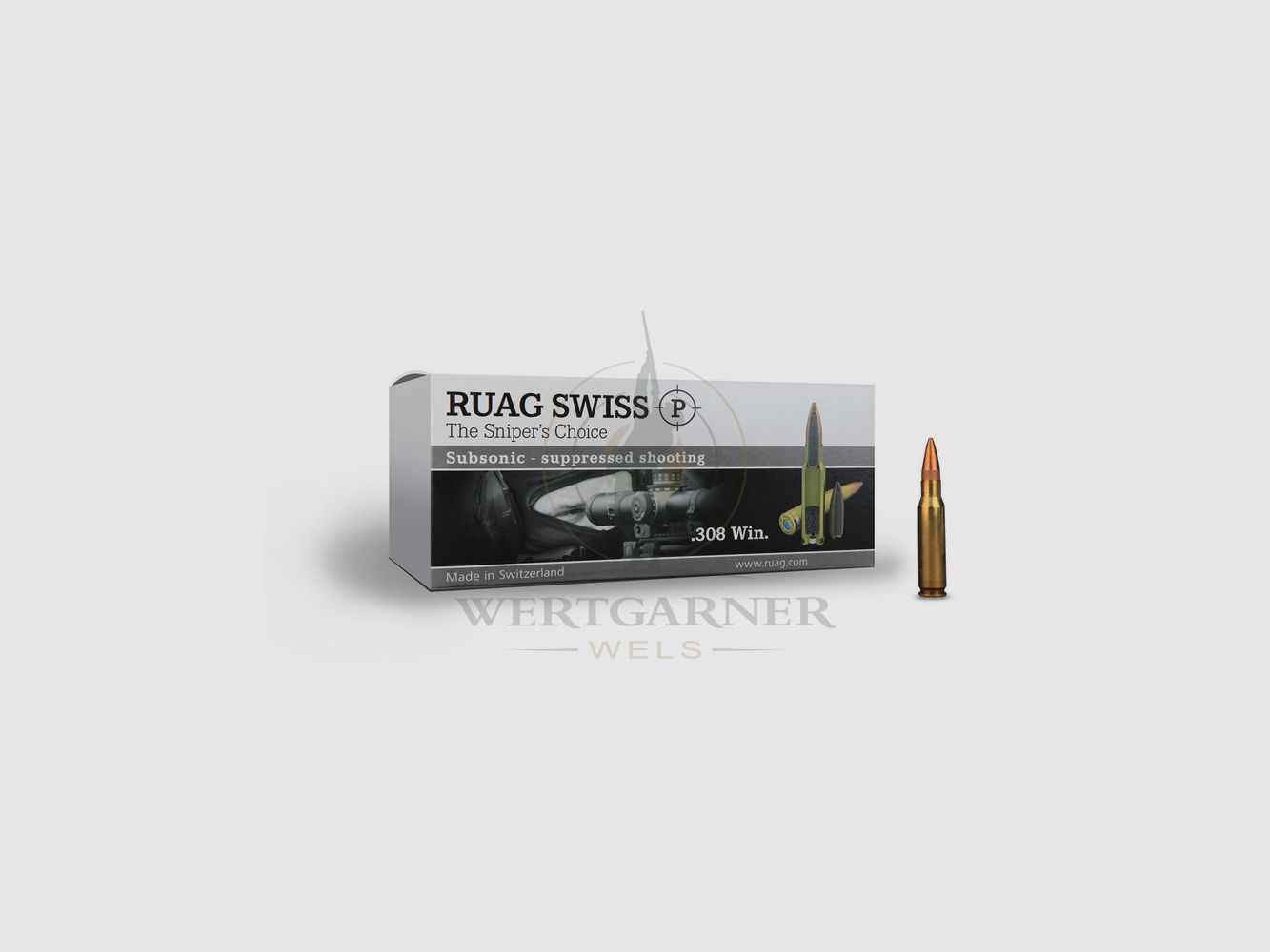 Swiss P .308 Win. Subsonic HPBT 15,6g/240gr