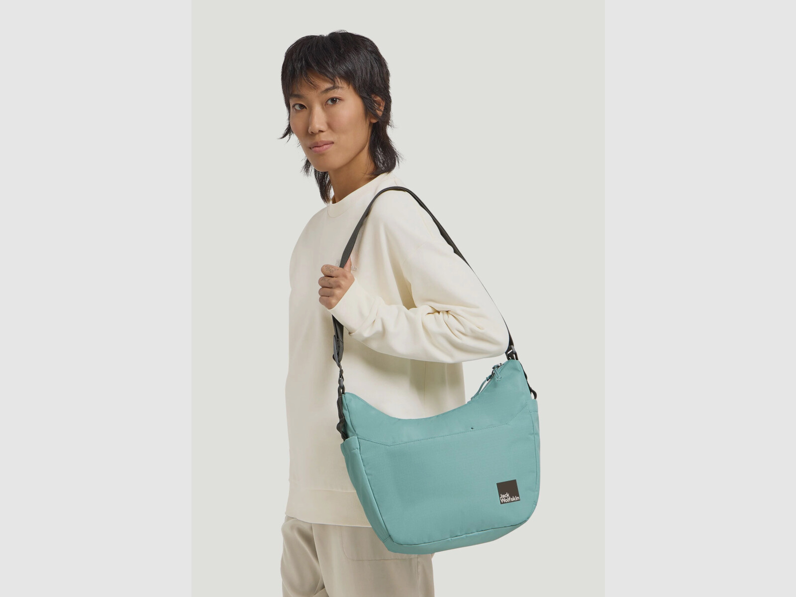 JACK WOLFSKIN Paraiso Umhängetasche Soft jade