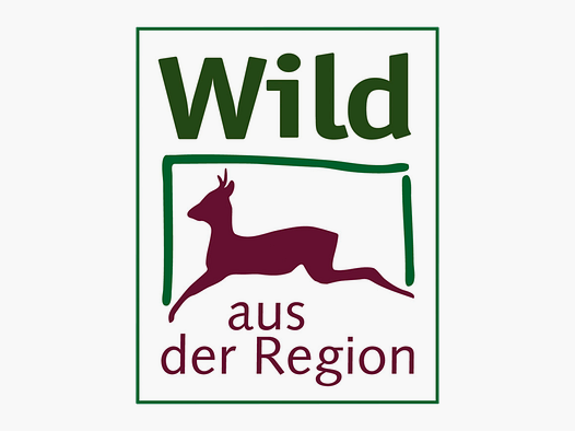 Door sticker "Wild from the region" DIN A6 inside (adhesive)