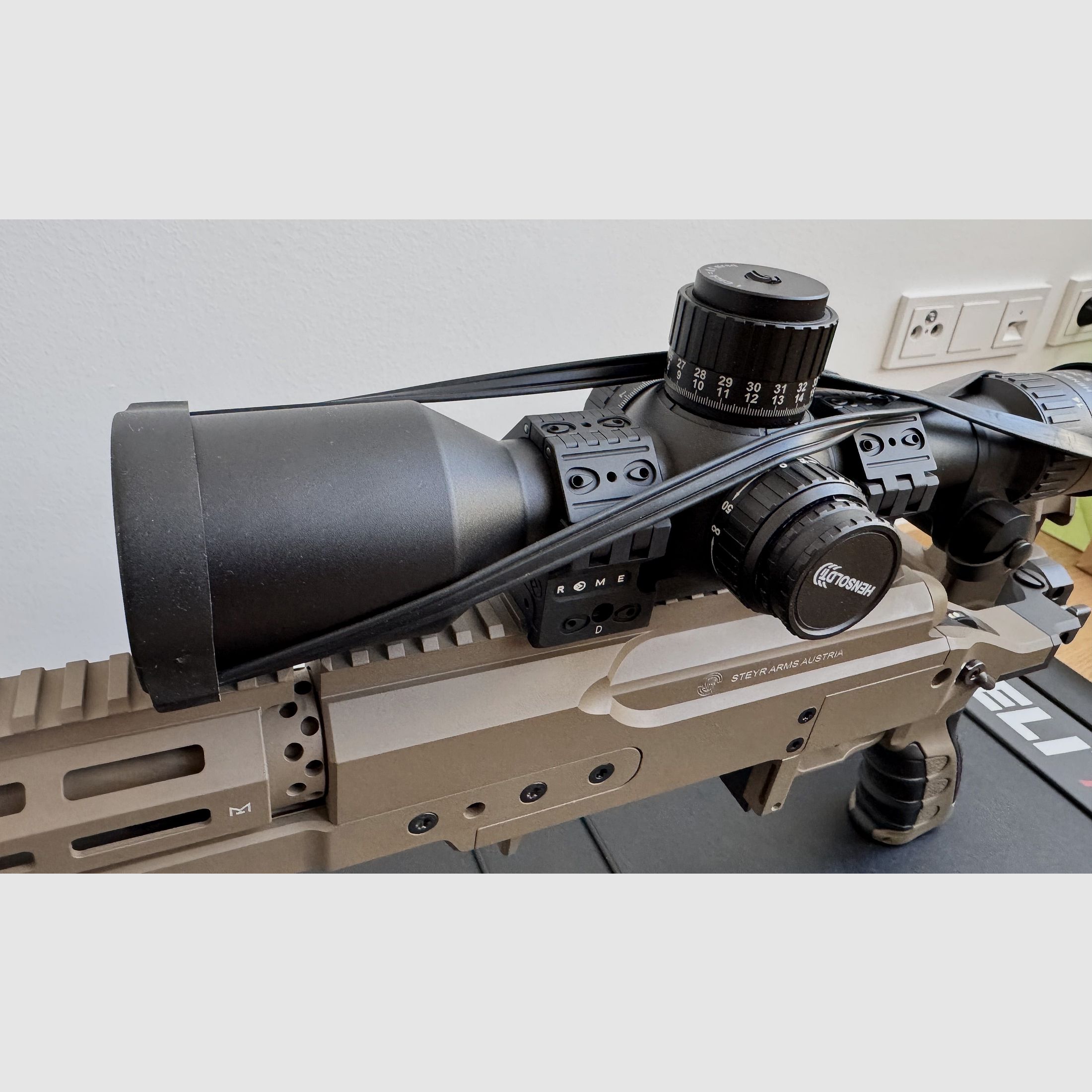 Exklusives Komplett-Setup – Steyr SSG M1 in .338 Lapua Mag. mit Wechsellauf 6.5 Creedmoor & Premium-Zubehör