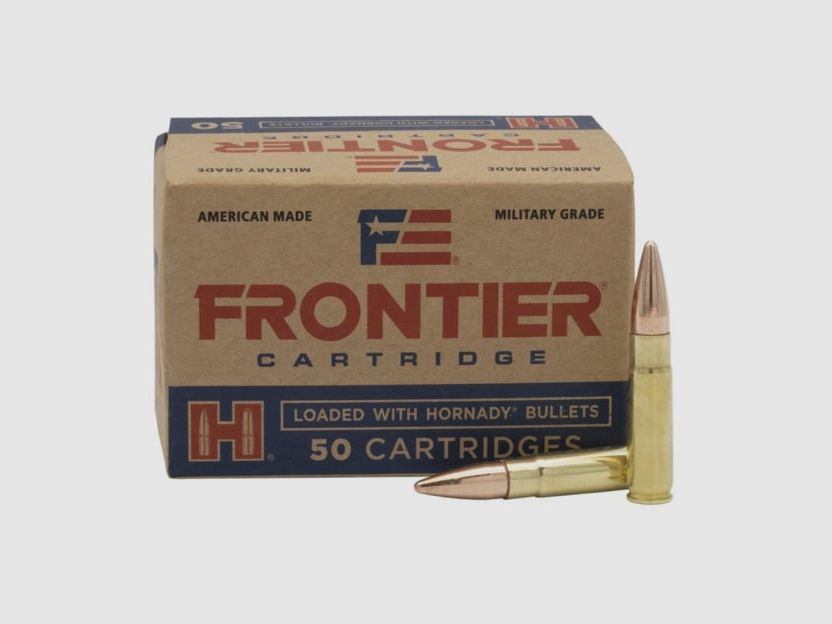 .300 AAC BLK Hornady Frontier FMJ 125grs. 50 Stk.