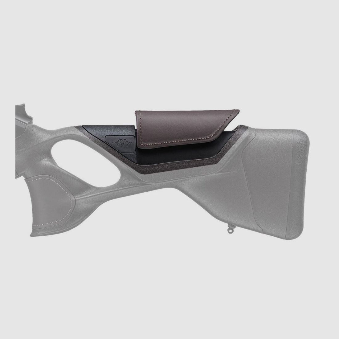 Opción de culata Blaser R8 Ultimate con respaldo ajustable para zurdos