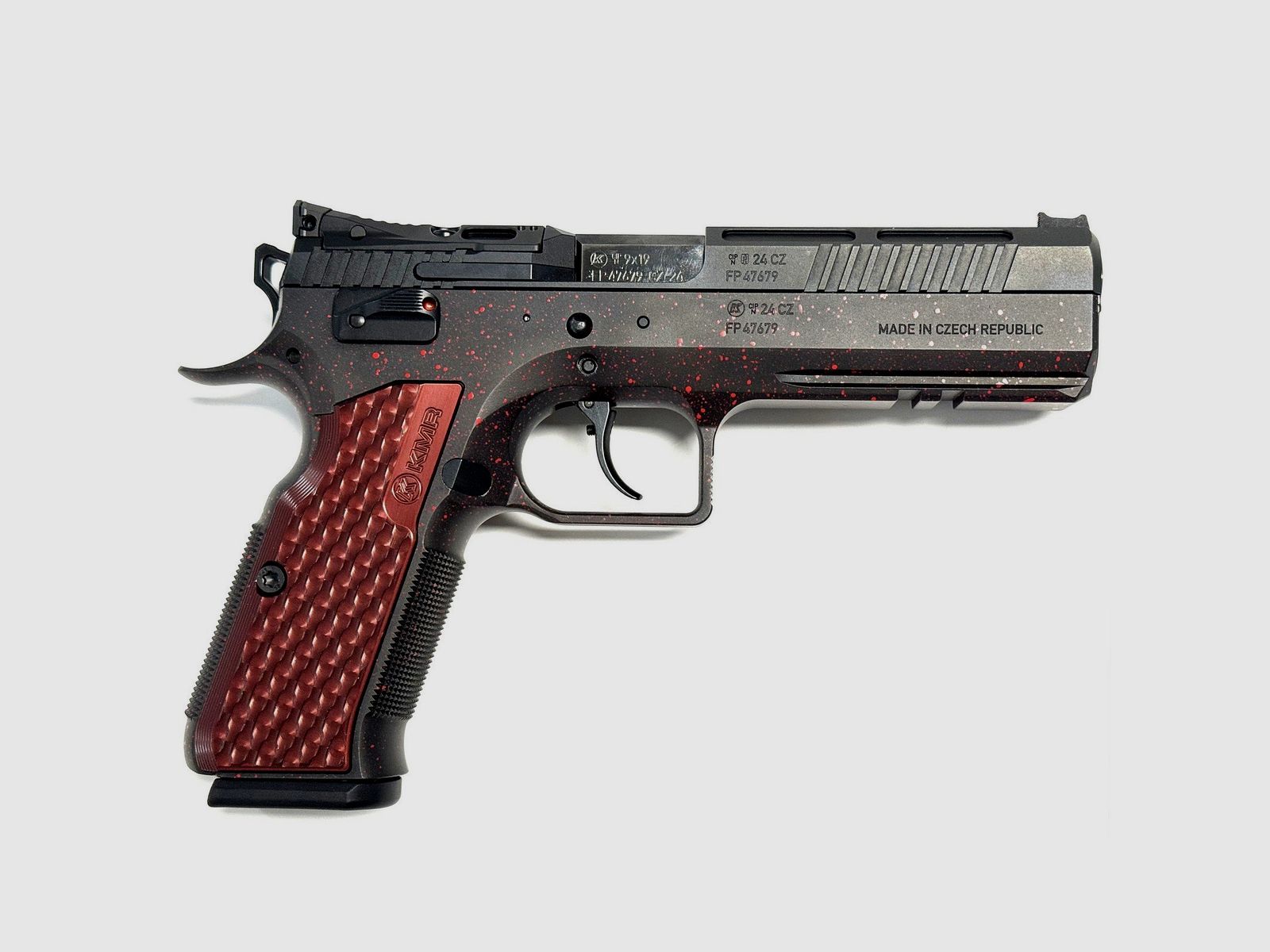 KMR W-02 SPECTRA S 9×19 OR – BLACK/RED DOTS/THUMBREST, Bild 4 von 4