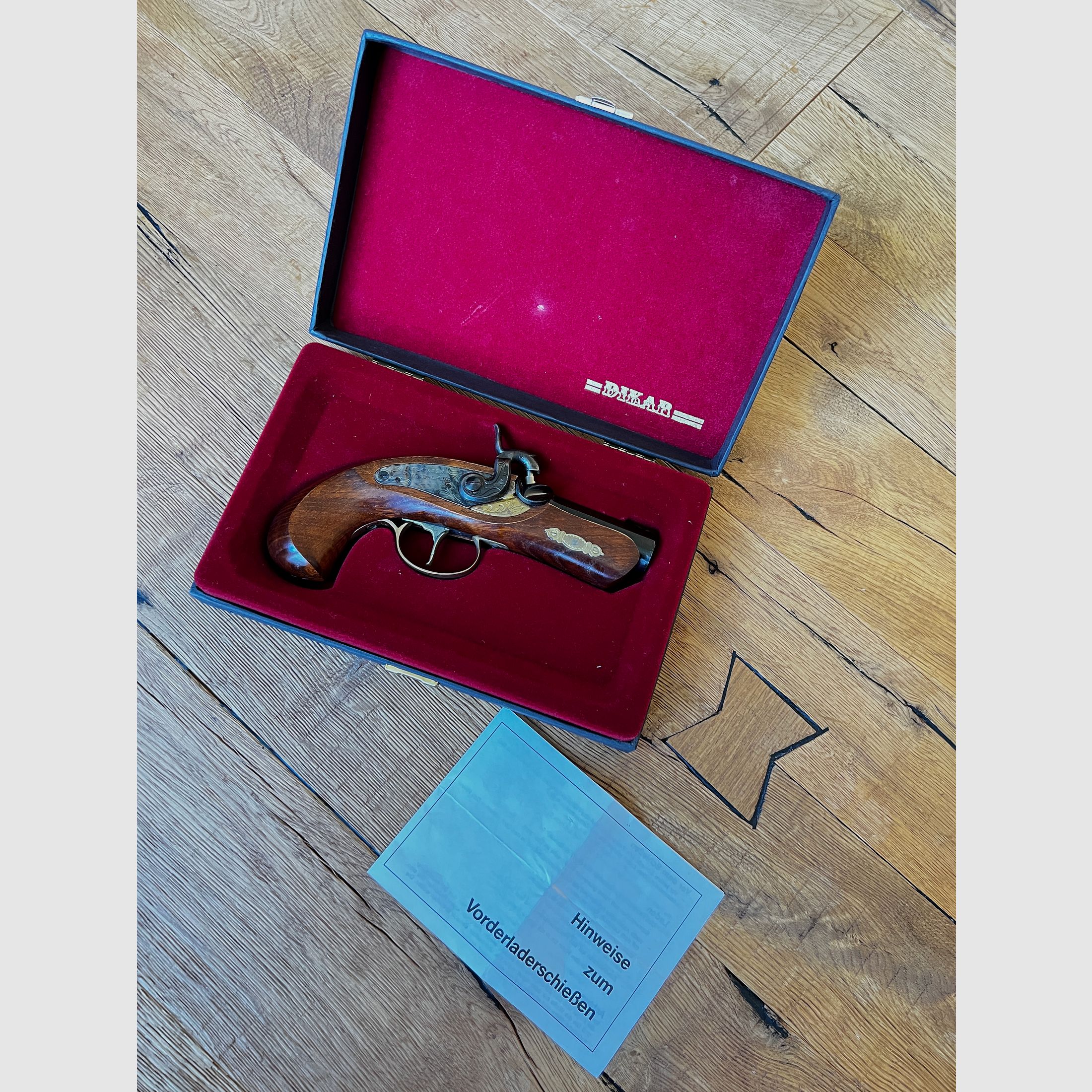 DIKAR Spagna Derringer Philadelphia .45 Cal Fucile a retrocarica Deringer