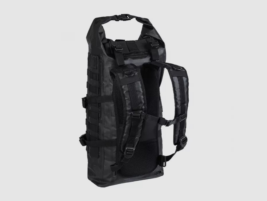 Tactical Rucksack Seals Dry-Bag - 35 Liter - wasserfest - Schwarz