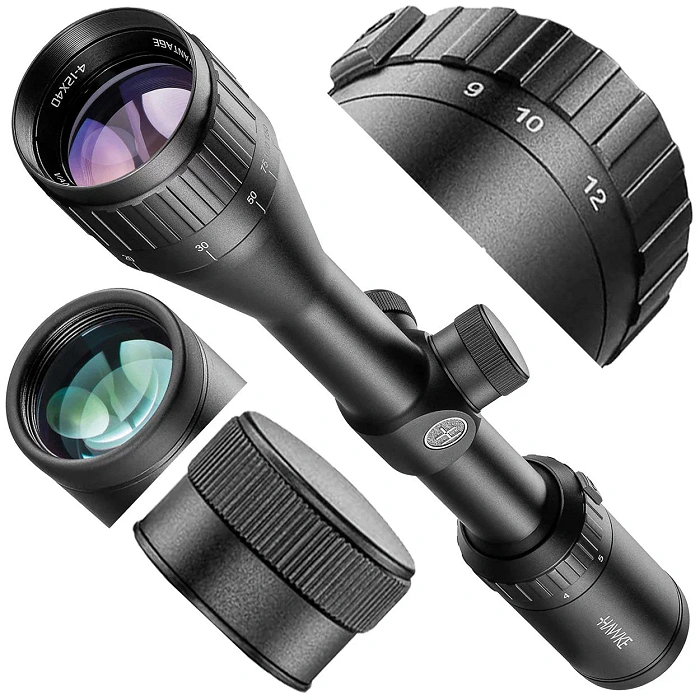 Hawke Vantage 4-12x40 AO Mil Dot riflescope, 1" tube, without mount, image 11 of 14