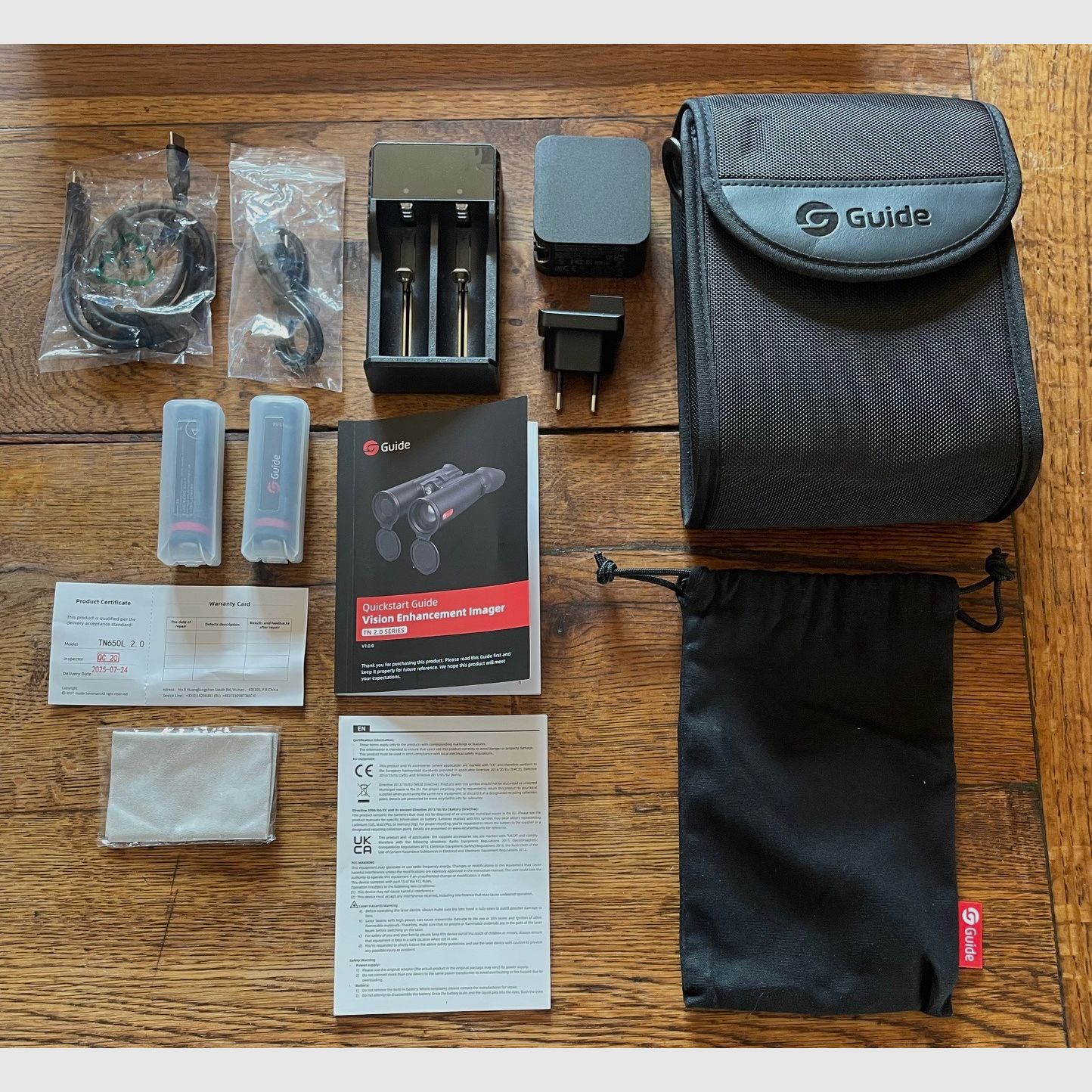 Guide Outdoor TN 450L 2.0 warmtebeeldverrekijker