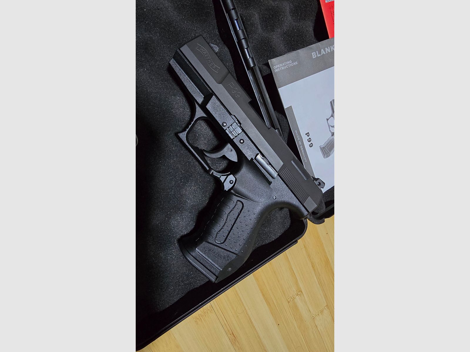 Walther P99 SV Schreckschuss 9mm PAK Czarny