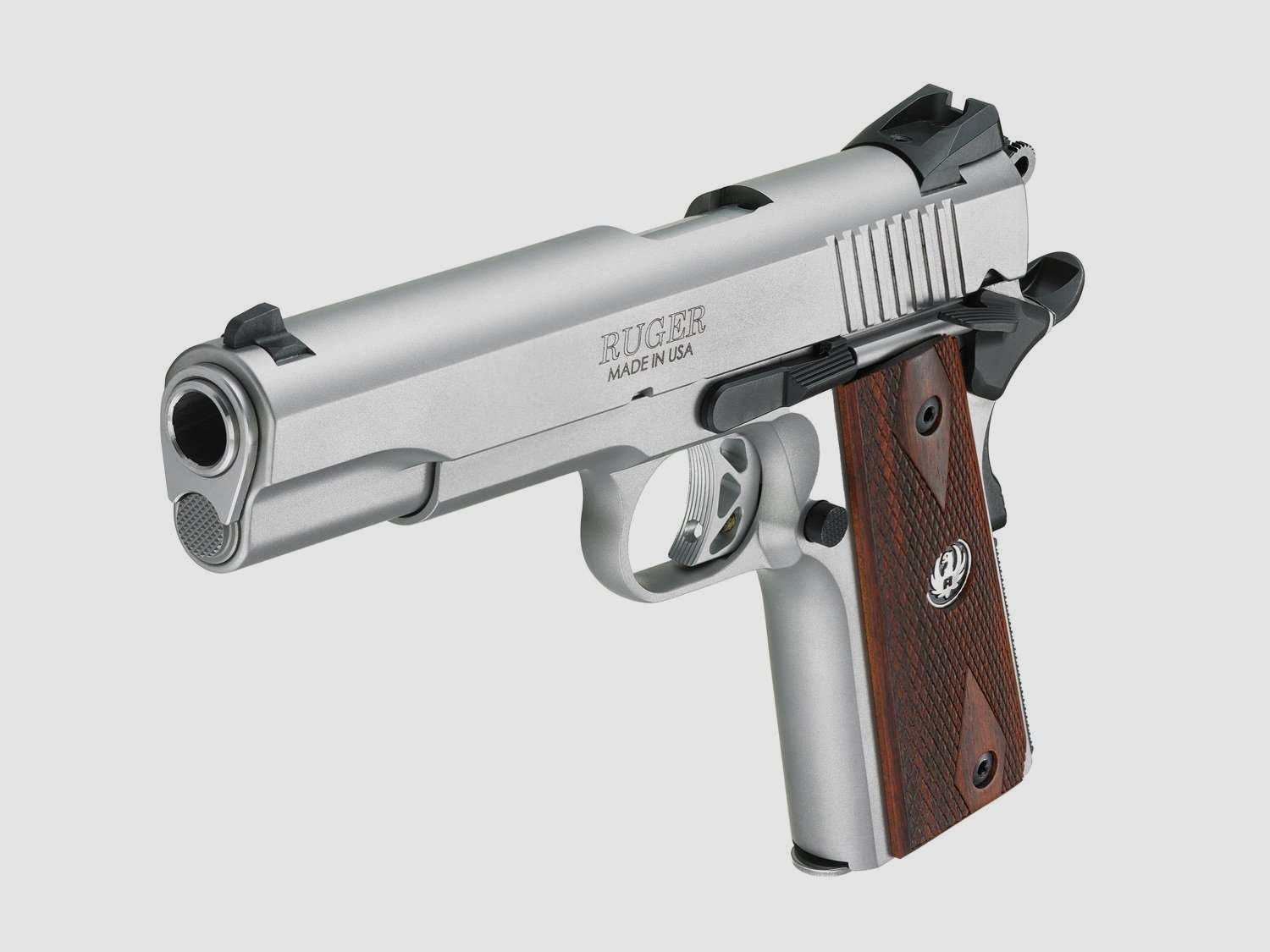 Ruger Pistole SR1911 5″ Inox Kal.9×21, Bild 3 von 3