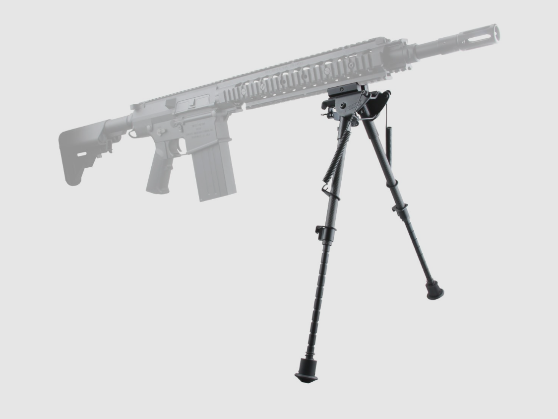 Vector Optics Carbonfaser-Bipod mit Feder 9-13,5", Bild 2 von 3