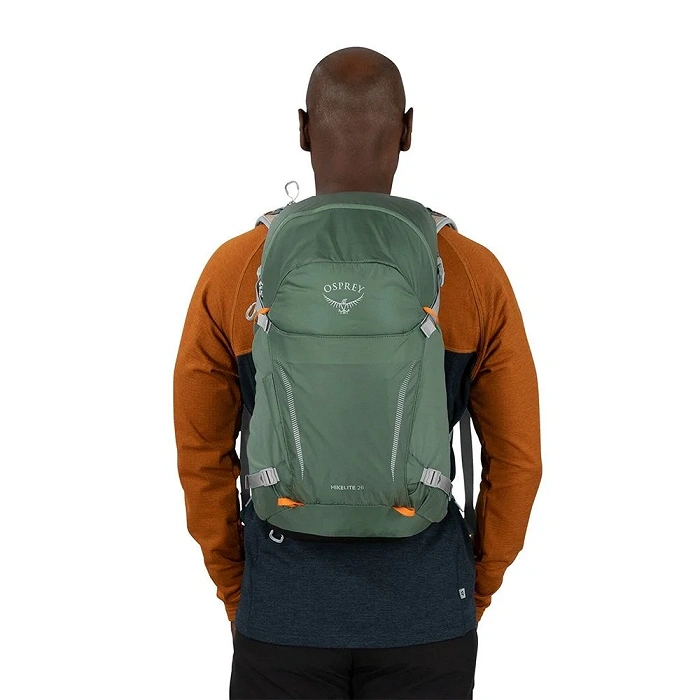 Zaino da trekking OSPREY Hikelite 26 Pine Leaf Green, immagine 9 di 20